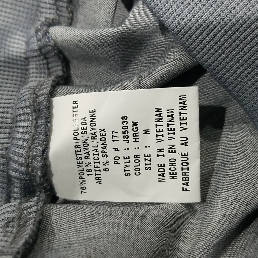 BOGO🆓 NWT Jaanuu Essential Drawstring Relaxed Scrub Pants Heather Gray sz Medi… - Picture 4 of 9